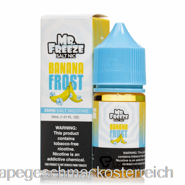 Banana Frost – Mr Freeze Salts – 30 Ml, 50 Mg Vape-Geschmack